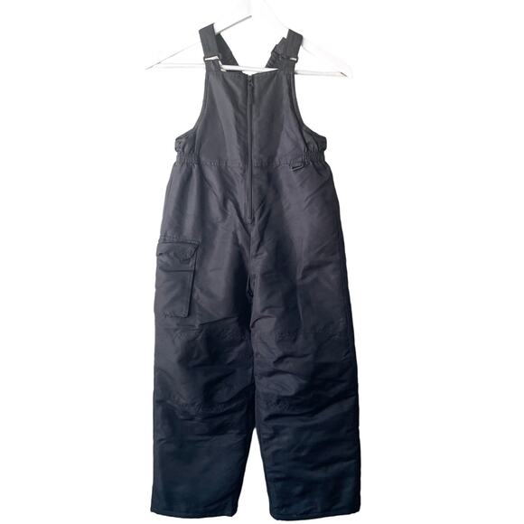 Cherokee Girls Black Snow Bib / Ski Suit - Size 6 -6X - Picture 1 of 7